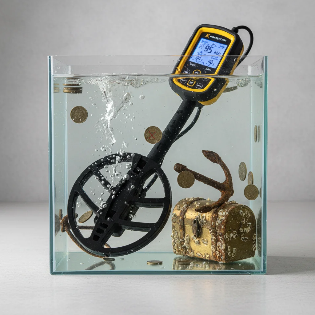 metal detector settings for shipwrecks