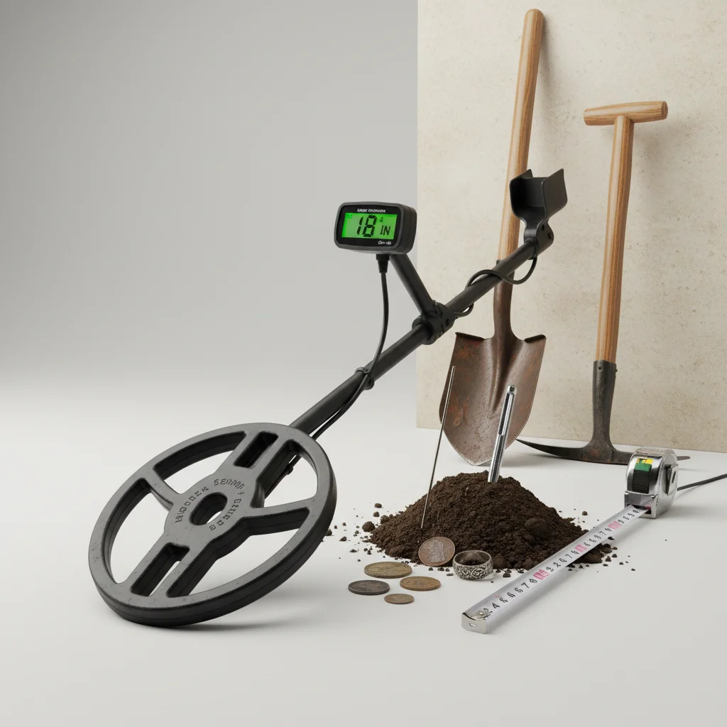 metal detecting depth