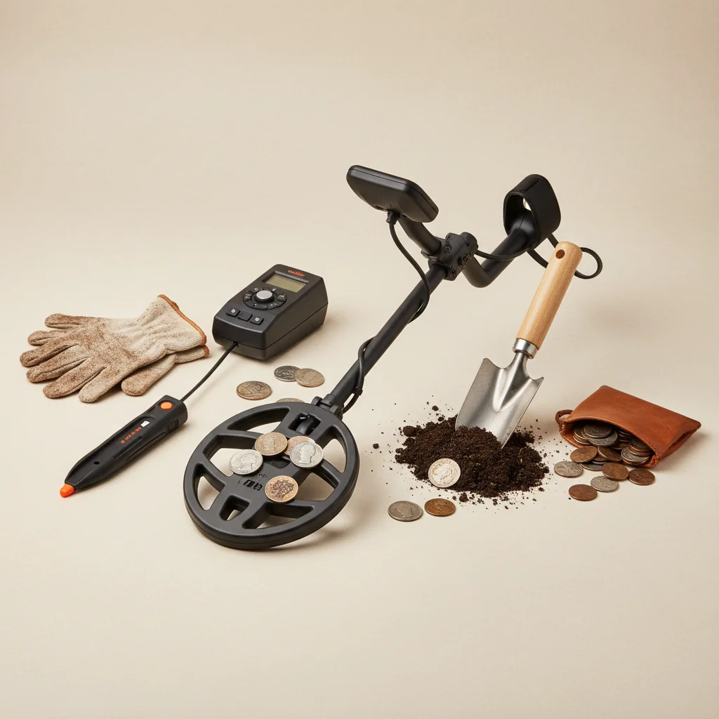 metal detecting for coins